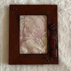 Elegant Brown Wooden Picture Frame 8 X 10